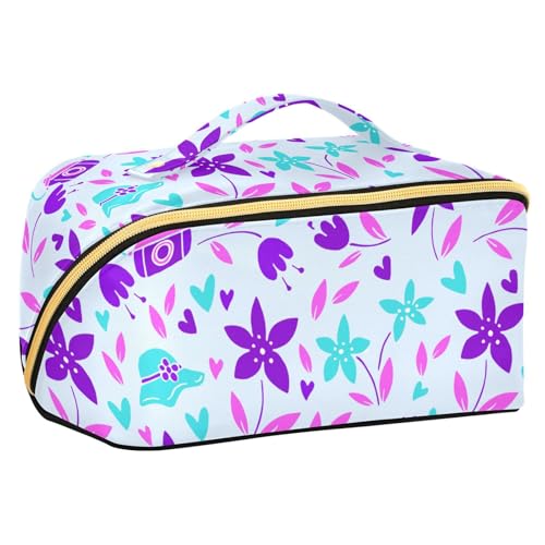 Fitrendlovey Make-up-Organizer für Damen, mit Griff, Kosmetiktasche, Rhombus, Reise-Kulturbeutel, T5, one size Fitrendlovey Make-up-Organizer für Damen, mit Griff, Kosmetiktasche, Rhombus, Reise-Kulturbeutel, T5, one size von Fitrendlovey