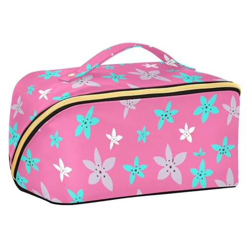 Fitrendlovey Make-up-Organizer für Damen, mit Trennwand, große Reise-Make-up-Tasche mit Reißverschluss, T5, Einheitsgröße von Fitrendlovey