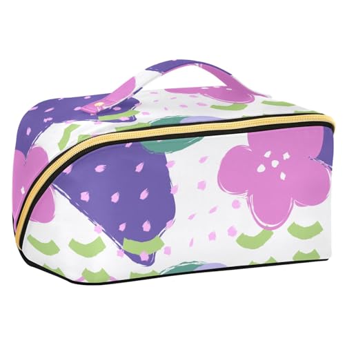 Fitrendlovey Make-up-Organizer für Damen, mit Trennwand, großer Reise-Make-up-Etui und Kulturbeutel, T5, Einheitsgröße von Fitrendlovey