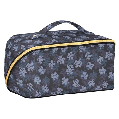 Fitrendlovey Make-up-Organizer für Reisen, tragbare Kulturtasche mit Reißverschluss und großem Fassungsvermögen, T1, one size von Fitrendlovey