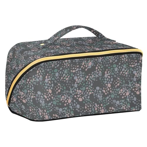 Fitrendlovey Make-up-Organizer für Reisen, tragbare Kulturtasche mit Reißverschluss und großem Fassungsvermögen, T10, Einheitsgröße von Fitrendlovey