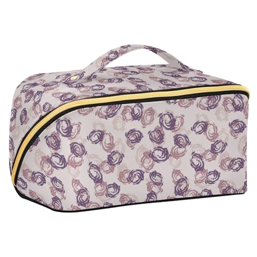 Fitrendlovey Make-up-Organizer für Reisen, tragbare Kulturtasche mit Reißverschluss und großem Fassungsvermögen, T3, Einheitsgröße Fitrendlovey Make-up-Organizer für Reisen, tragbare Kulturtasche mit Reißverschluss und großem Fassungsvermögen, T3, Einheitsgröße von Fitrendlovey