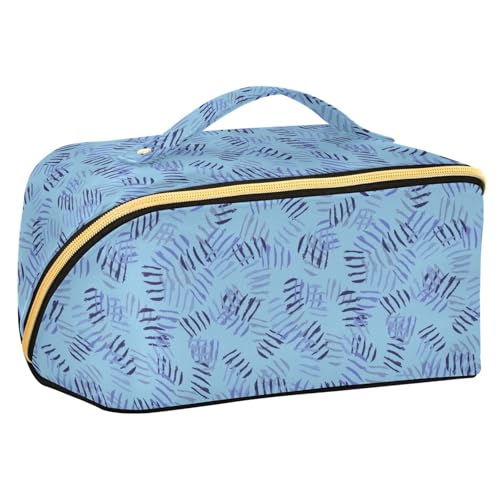 Fitrendlovey Make-up-Organizer für Reisen, tragbare Kulturtasche mit Reißverschluss und großem Fassungsvermögen, T9, Einheitsgröße von Fitrendlovey