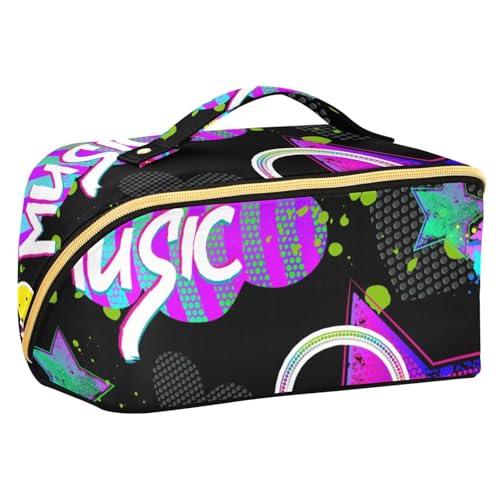 Fitrendlovey Make-up-Organizer mit Reißverschluss, geräumiges Design für Reise-Toilettenartikel und Hautpflegeutensilien, T10, Einheitsgröße von Fitrendlovey