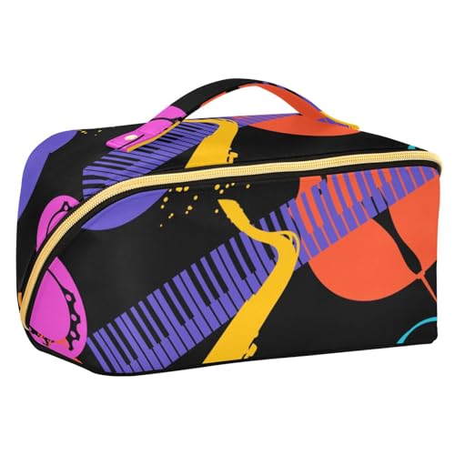 Fitrendlovey Make-up-Organizer mit Reißverschluss, geräumiges Design für Reise-Toilettenartikel und Hautpflegeutensilien, T5, Einheitsgröße von Fitrendlovey