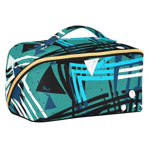 Fitrendlovey Make-up-Organizer mit Reißverschluss, geräumiges Design für Reise-Toilettenartikel und Hautpflegeutensilien, t1, Einheitsgröße von Fitrendlovey