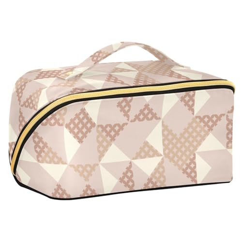 Fitrendlovey Make-up-Tasche mit Reißverschluss, großer Reise-Organizer für Damen, Hautpflege-Essentials, T1, one size von Fitrendlovey