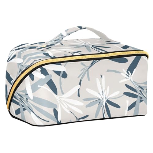 Fitrendlovey Makeup Essentials Organizer für Damen, tragbare Make-up-Tasche mit Reißverschluss und Trennwand, T10, one size von Fitrendlovey