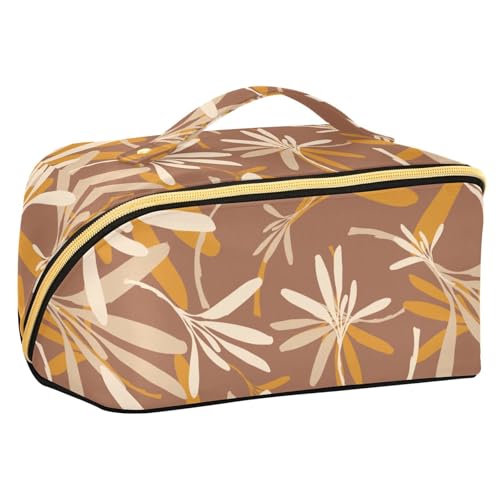 Fitrendlovey Makeup Essentials Organizer für Damen, tragbare Make-up-Tasche mit Reißverschluss und Trennwand, T9, one size Fitrendlovey Makeup Essentials Organizer für Damen, tragbare Make-up-Tasche mit Reißverschluss und Trennwand, T9, one size von Fitrendlovey