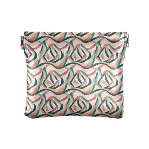Fitrendlovey Mini-Geldbeutel, Leder, Quetschgeldbörse, T2, one size, Tragbar Fitrendlovey Mini-Geldbeutel, Leder, Quetschgeldbörse, T2, one size, Tragbar von Fitrendlovey