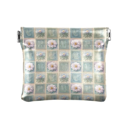 Fitrendlovey Mini-Geldbörse aus Leder, klein, tragbar, Geldbeutel, Gelb, T18, tragbar, Gelb, T18, Tragbar von Fitrendlovey