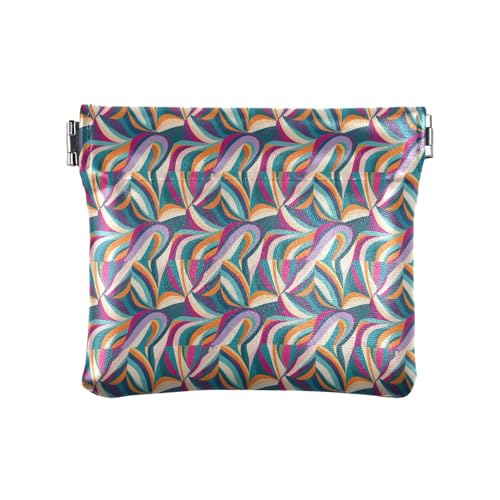 Fitrendlovey Mini-Geldbörse aus PU-Leder, Kreditkartenetui, T20, one size, Tragbar von Fitrendlovey