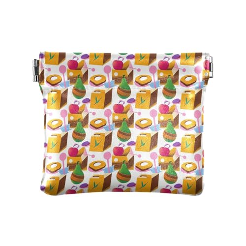 Fitrendlovey Mini-Geldtasche aus Leder, klein, Gelb, T16, tragbar, Gelb, T16, Tragbar Fitrendlovey Mini-Geldtasche aus Leder, klein, Gelb, T16, tragbar, Gelb, T16, Tragbar von Fitrendlovey