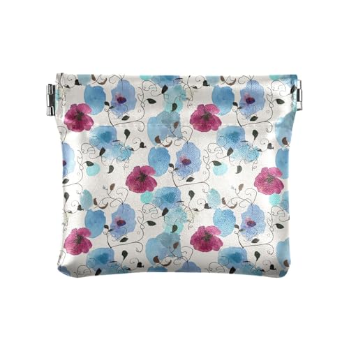 Fitrendlovey Mini-Leder-Geldbeutel, kleiner Münz-Organizer, T5, Einheitsgröße von Fitrendlovey