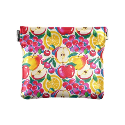 Fitrendlovey Mini-Leder-Geldbeutel, kleiner Münz-Organizer, gelb, T15 Fitrendlovey Mini-Leder-Geldbeutel, kleiner Münz-Organizer, gelb, T15 von Fitrendlovey