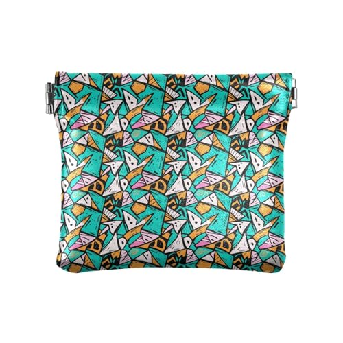 Fitrendlovey Mini-Münzgeldbörse aus PU-Leder für Damen, T12, Einheitsgröße von Fitrendlovey