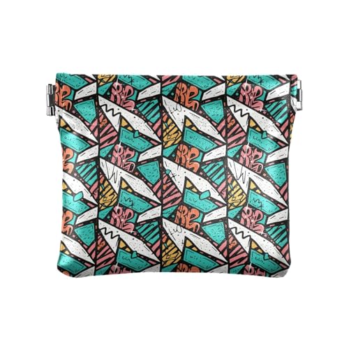 Fitrendlovey Mini-Münzgeldbörse aus PU-Leder für Damen, T20, Einheitsgröße von Fitrendlovey