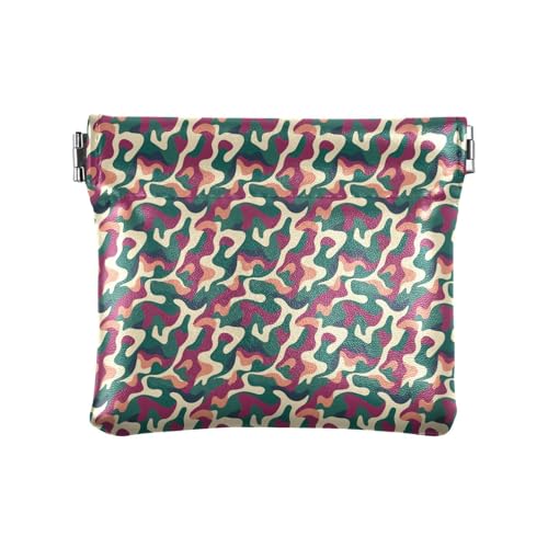 Fitrendlovey Mini-Reisebrieftasche für Münzen, kleine Größe, T13, Einheitsgröße, Tragbar von Fitrendlovey