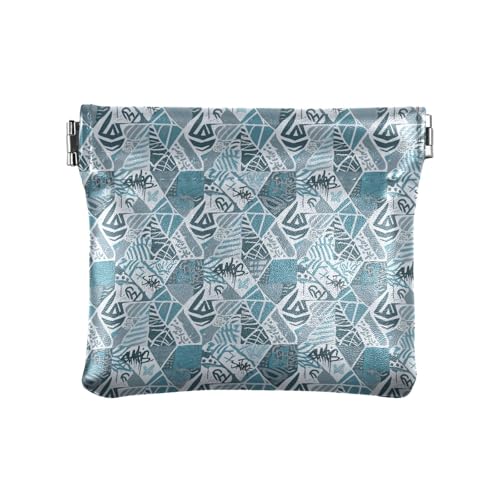 Fitrendlovey Münzhalter aus PU-Leder, T5, Einheitsgröße, Tragbar von Fitrendlovey