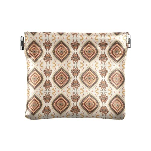 Fitrendlovey Münztasche aus Leder, Mini-Geldhalter, T13, Einheitsgröße, Tragbar von Fitrendlovey