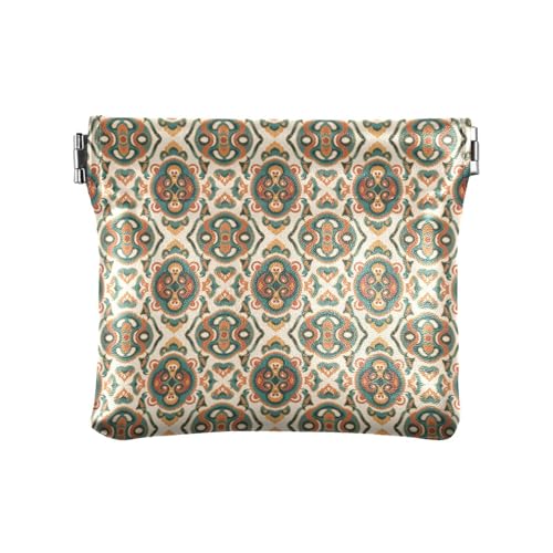 Fitrendlovey Münztasche aus Leder, Mini-Geldhalter, T3, Einheitsgröße von Fitrendlovey