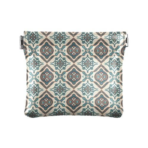 Fitrendlovey Münztasche aus Leder, Mini-Geldhalter, T5, Einheitsgröße von Fitrendlovey