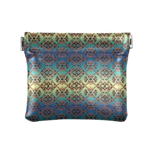 Fitrendlovey Münztasche aus Leder, Mini-Geldhalter, T7, Einheitsgröße, Tragbar von Fitrendlovey