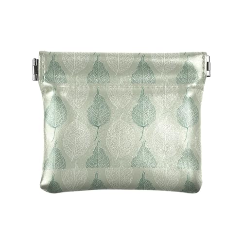 Fitrendlovey Münztasche aus PU-Leder, Mini-Geldbörse für Damen, gelb, T4, tragbar, Gelb, T4, Tragbar von Fitrendlovey