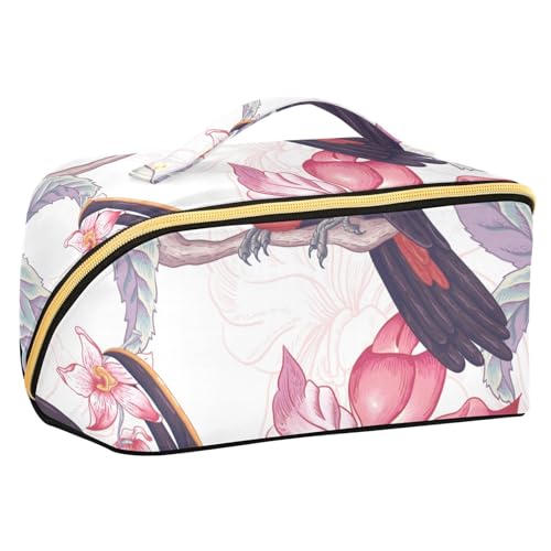 Fitrendlovey Organizer der Kosmetiktasche mit großer Kapazität mit Griff für Hautpflege und Kosmetik auf Reisen, T12, Taglia Unica von Fitrendlovey