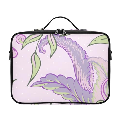 Fitrendlovey Reise-Kosmetiktasche mit Reißverschluss für Damen, geräumiger Organizer mit verstellbaren Trennwänden für einfachen Zugriff, T19, Einheitsgröße von Fitrendlovey