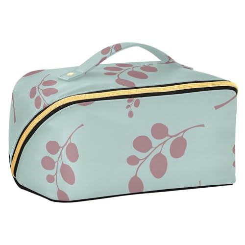 Fitrendlovey Reise-Kulturbeutel für Damen, große Make-up-Tasche mit Trennwand und Griff, T2, Einheitsgröße Fitrendlovey Reise-Kulturbeutel für Damen, große Make-up-Tasche mit Trennwand und Griff, T2, Einheitsgröße von Fitrendlovey