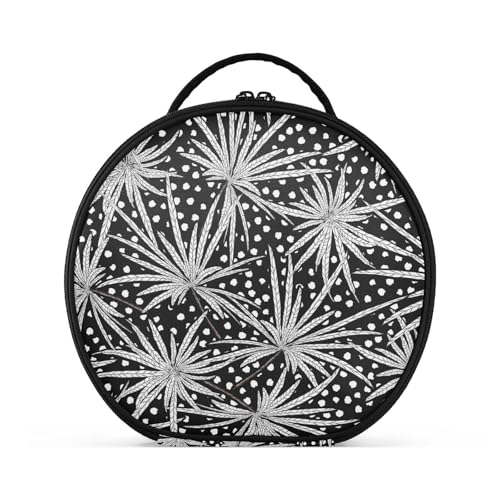 Fitrendlovey Reise-Kulturbeutel für Damen mit runder Form und Reißverschlussfächern, praktisch für Make-up-Organisation, T16, one size Fitrendlovey Reise-Kulturbeutel für Damen mit runder Form und Reißverschlussfächern, praktisch für Make-up-Organisation, T16, one size von Fitrendlovey