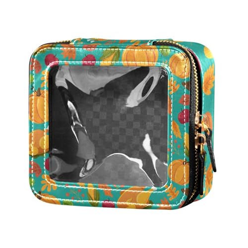 Fitrendlovey Reise-Kulturbeutel mit PU-Leder-Konstruktion und Oberlicht-Design, schicker Organizer für Make-up-Essentials, t1, Einheitsgröße Fitrendlovey Reise-Kulturbeutel mit PU-Leder-Konstruktion und Oberlicht-Design, schicker Organizer für Make-up-Essentials, t1, Einheitsgröße von Fitrendlovey