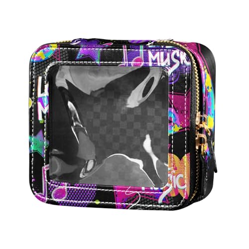 Fitrendlovey Reise-Make-up-Organizer aus PU-Leder mit Membran, praktische Sichtbarkeit für schnellen Zugriff auf den Inhalt, T10, Einheitsgröße Fitrendlovey Reise-Make-up-Organizer aus PU-Leder mit Membran, praktische Sichtbarkeit für schnellen Zugriff auf den Inhalt, T10, Einheitsgröße von Fitrendlovey