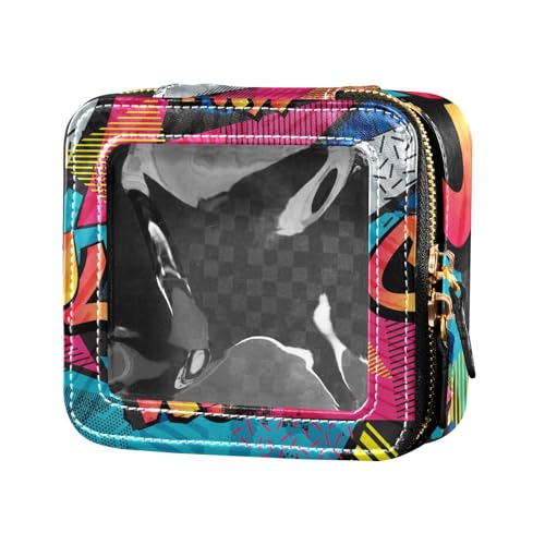 Fitrendlovey Reise-Make-up-Organizer aus PU-Leder mit Membran, praktische Sichtbarkeit für schnellen Zugriff auf den Inhalt, T13, Einheitsgröße Fitrendlovey Reise-Make-up-Organizer aus PU-Leder mit Membran, praktische Sichtbarkeit für schnellen Zugriff auf den Inhalt, T13, Einheitsgröße von Fitrendlovey