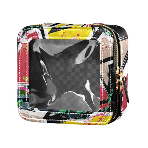 Fitrendlovey Reise-Make-up-Organizer aus PU-Leder mit Membran, praktische Sichtbarkeit für schnellen Zugriff auf den Inhalt, T7, Einheitsgröße Fitrendlovey Reise-Make-up-Organizer aus PU-Leder mit Membran, praktische Sichtbarkeit für schnellen Zugriff auf den Inhalt, T7, Einheitsgröße von Fitrendlovey