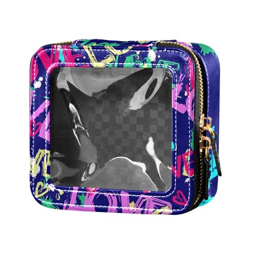 Fitrendlovey Reise-Make-up-Organizer aus PU-Leder mit Membran, praktische Sichtbarkeit für schnellen Zugriff auf den Inhalt, T8, one size Fitrendlovey Reise-Make-up-Organizer aus PU-Leder mit Membran, praktische Sichtbarkeit für schnellen Zugriff auf den Inhalt, T8, one size von Fitrendlovey