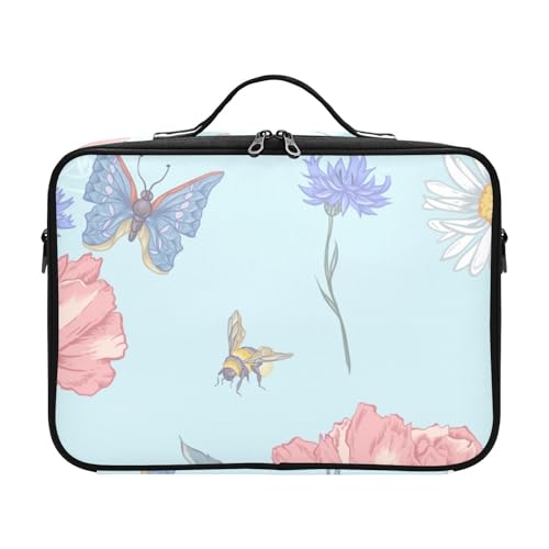 Fitrendlovey Reise-Make-up-Organizer mit Reißverschluss und verstellbaren Trennwänden zur Aufbewahrung von Kosmetika und Toilettenartikeln für Damen, T15, Einheitsgröße Fitrendlovey Reise-Make-up-Organizer mit Reißverschluss und verstellbaren Trennwänden zur Aufbewahrung von Kosmetika und Toilettenartikeln für Damen, T15, Einheitsgröße von Fitrendlovey