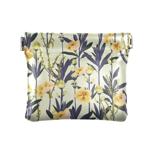 Fitrendlovey Schicke Leder-Münztasche für Damen, tragbare Mini-Geldbörse mit reichlich Platz für Münzen, Schlüssel und Lippenstift, gelb, Einheitsgröße, Tragbar Fitrendlovey Schicke Leder-Münztasche für Damen, tragbare Mini-Geldbörse mit reichlich Platz für Münzen, Schlüssel und Lippenstift, gelb, Einheitsgröße, Tragbar von Fitrendlovey