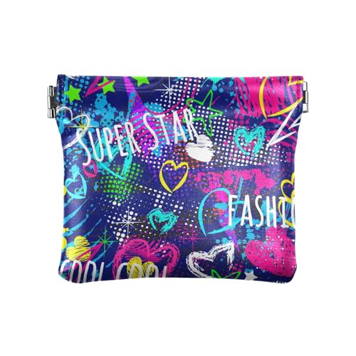 Fitrendlovey Schicke Münztasche aus PU-Leder, kleine Größe, Kleingeldhalter für Damen, praktisch für Headsets, Schlüssel und Lippenstift, T6, Einheitsgröße, Tragbar Fitrendlovey Schicke Münztasche aus PU-Leder, kleine Größe, Kleingeldhalter für Damen, praktisch für Headsets, Schlüssel und Lippenstift, T6, Einheitsgröße, Tragbar von Fitrendlovey