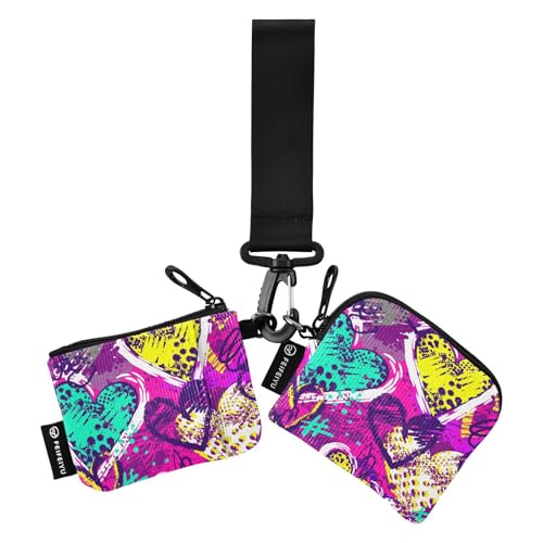 Fitrendlovey Schicke kleine Geldbörse für Frauen mit abnehmbarem Schlüsselanhänger für einfachen Zugriff auf Karten und Bargeld, T13, Einheitsgröße, Tragbar Fitrendlovey Schicke kleine Geldbörse für Frauen mit abnehmbarem Schlüsselanhänger für einfachen Zugriff auf Karten und Bargeld, T13, Einheitsgröße, Tragbar von Fitrendlovey