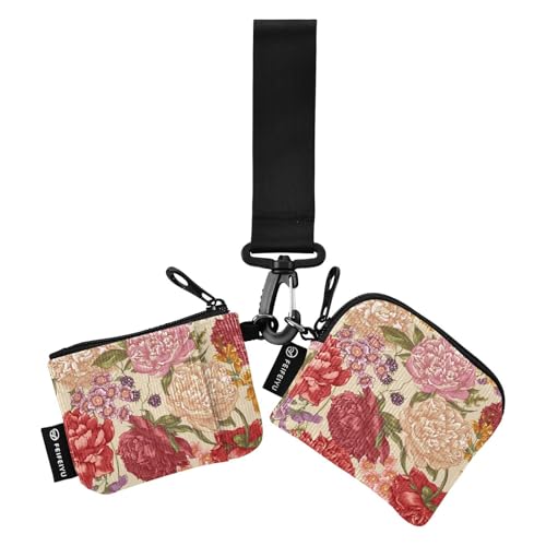 Fitrendlovey Schlüsselbund-Geldbörse, Mini-Reißverschluss, abnehmbare Doppeltasche, Handgelenk, tragbare Münzbörse, kleine Geldbörsen für Damen, T6, T10, Einheitsgröße, Tragbar Fitrendlovey Schlüsselbund-Geldbörse, Mini-Reißverschluss, abnehmbare Doppeltasche, Handgelenk, tragbare Münzbörse, kleine Geldbörsen für Damen, T6, T10, Einheitsgröße, Tragbar von Fitrendlovey