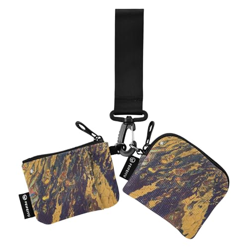 Fitrendlovey Schlüsselbund-Geldbörse, Mini-Reißverschluss, abnehmbare Doppeltasche, Handgelenk, tragbare Münzbörse, kleine Geldbörsen für Damen, T8, T9, Einheitsgröße, Tragbar Fitrendlovey Schlüsselbund-Geldbörse, Mini-Reißverschluss, abnehmbare Doppeltasche, Handgelenk, tragbare Münzbörse, kleine Geldbörsen für Damen, T8, T9, Einheitsgröße, Tragbar von Fitrendlovey