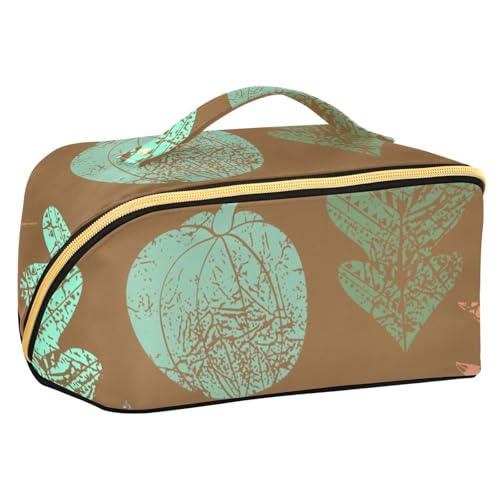 Fitrendlovey Stilvolle Reise-Kulturbeutel für Damen, große Kapazität, Make-up-Tasche mit Reißverschluss und leicht zu tragenden Griff, T13, one size von Fitrendlovey