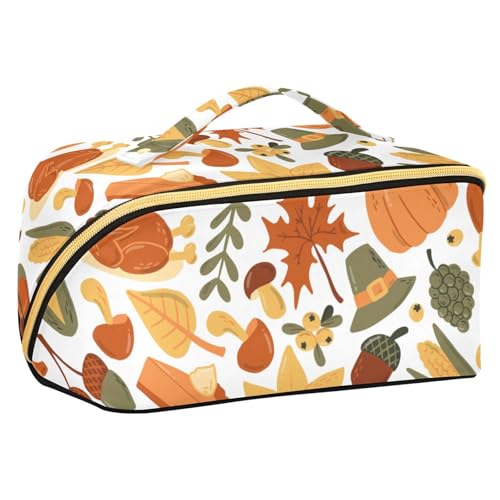 Fitrendlovey Stilvolle Reise-Kulturbeutel für Damen, große Kapazität, Make-up-Tasche mit Reißverschluss und leicht zu tragenden Griff, T14, one size Fitrendlovey Stilvolle Reise-Kulturbeutel für Damen, große Kapazität, Make-up-Tasche mit Reißverschluss und leicht zu tragenden Griff, T14, one size von Fitrendlovey