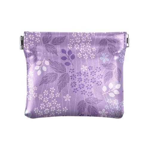 Fitrendlovey Tragbare Geldbörse aus Leder für Damen, Mini-Geldbörse mit großer Kapazität für Münzen, Ausweis, Schlüssel, Lippenstift, Violett, Einheitsgröße, Tragbar Fitrendlovey Tragbare Geldbörse aus Leder für Damen, Mini-Geldbörse mit großer Kapazität für Münzen, Ausweis, Schlüssel, Lippenstift, Violett, Einheitsgröße, Tragbar von Fitrendlovey