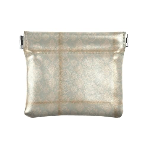 Fitrendlovey Tragbare Geldbörse aus Leder mit Schlüsselring, T5, Einheitsgröße, Tragbar von Fitrendlovey