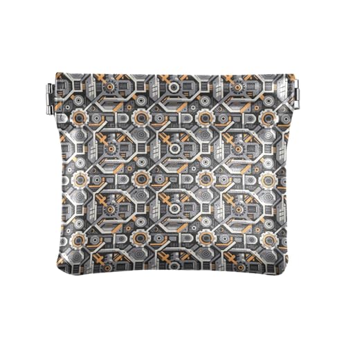 Fitrendlovey Tragbare Geldbörse aus PU-Leder, T2, Einheitsgröße, Tragbar von Fitrendlovey