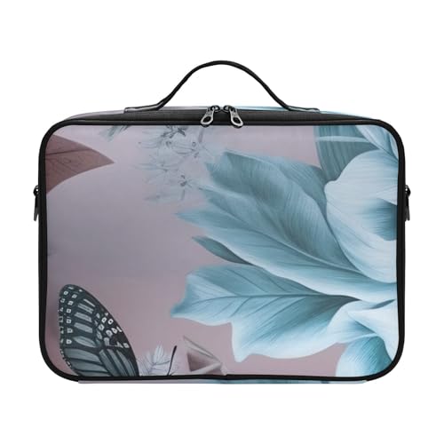 Fitrendlovey Tragbare Make-up-Tasche mit Reißverschluss und verstellbaren Trennwänden, großer Reise-Organizer für Hautpflege und Kosmetik, T12, Einheitsgröße Fitrendlovey Tragbare Make-up-Tasche mit Reißverschluss und verstellbaren Trennwänden, großer Reise-Organizer für Hautpflege und Kosmetik, T12, Einheitsgröße von Fitrendlovey