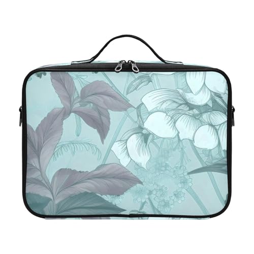 Fitrendlovey Tragbare Make-up-Tasche mit Reißverschluss und verstellbaren Trennwänden, großer Reise-Organizer für Hautpflege und Kosmetik, T19, one size Fitrendlovey Tragbare Make-up-Tasche mit Reißverschluss und verstellbaren Trennwänden, großer Reise-Organizer für Hautpflege und Kosmetik, T19, one size von Fitrendlovey